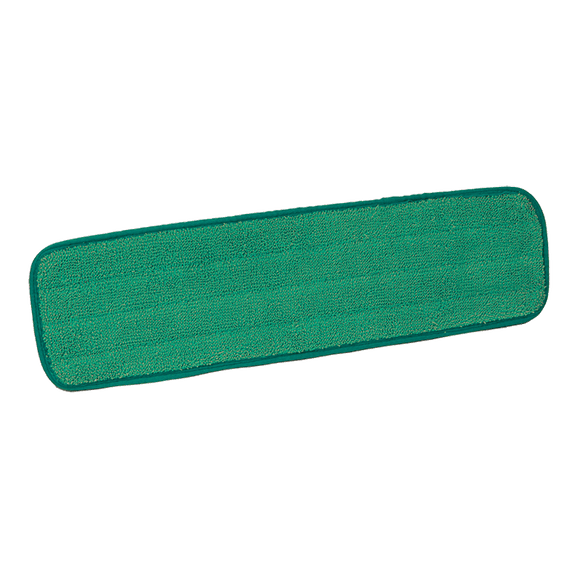 O'Cedar Commercial- 96966 18″ MaxiPlus Microfiber Wet Mopping Pad – Green, each.