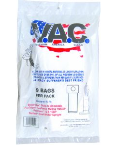 PERFECT VACUUM- Clean Air H-10 Hepa Bags (Fits DM101)